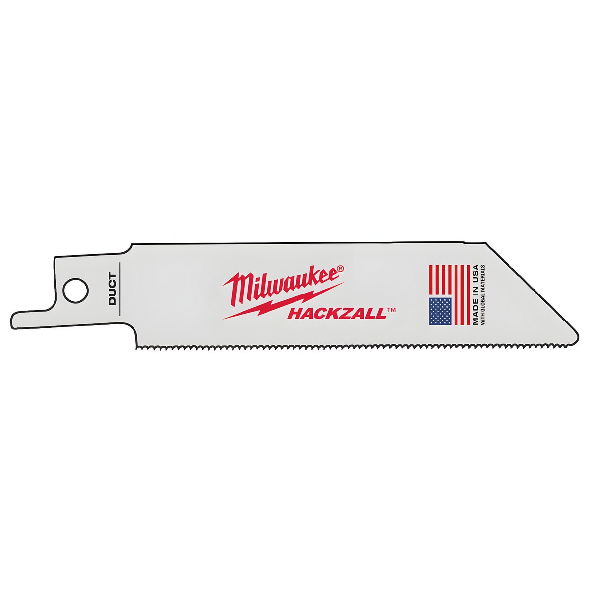 Полотно для сабельной пилы Hackzall 100 х 1,0 (5 шт.) MILWAUKEE 49005424