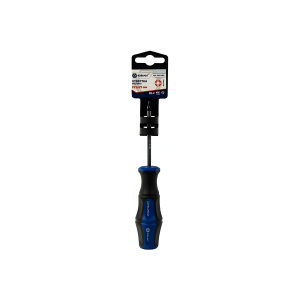 Отвертка PZ 1 х 75 мм (двухкомпонентная рукоятка) Ultra Grip КОБАЛЬТ 646-409
