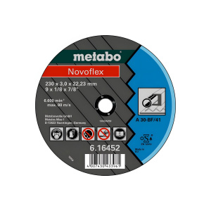 Круг отрезной 180 х 3.0 х 22.2 мм Novoflex (металл) METABO 616450000