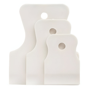 Набор шпателей, 3 шт. (40-60-80 мм, белая резина) СИБРТЕХ 85803