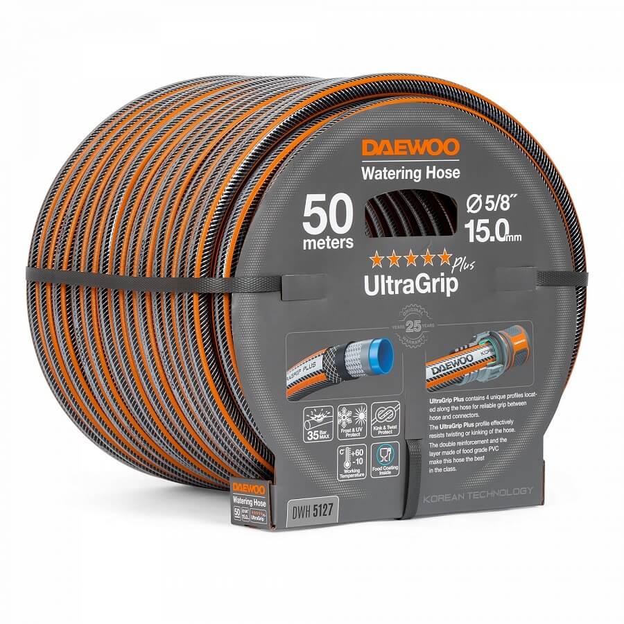 Шланг UltraGrip 50 м, 5/8'' (15 мм) DWH 5127 DAEWOO