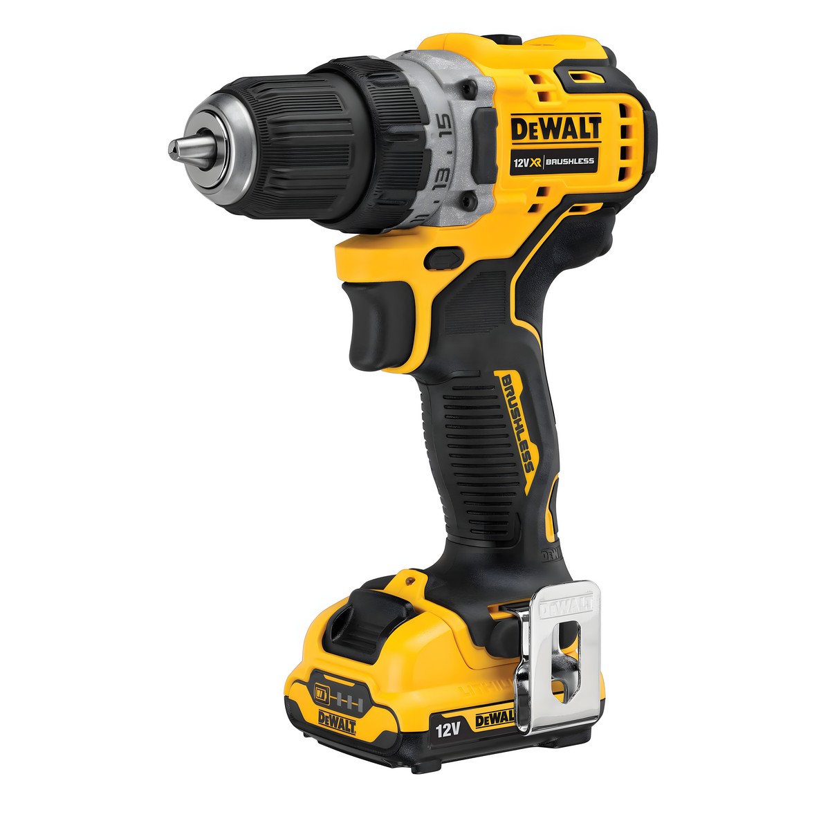 Дрель аккумуляторная DEWALT DCD701D2-QW