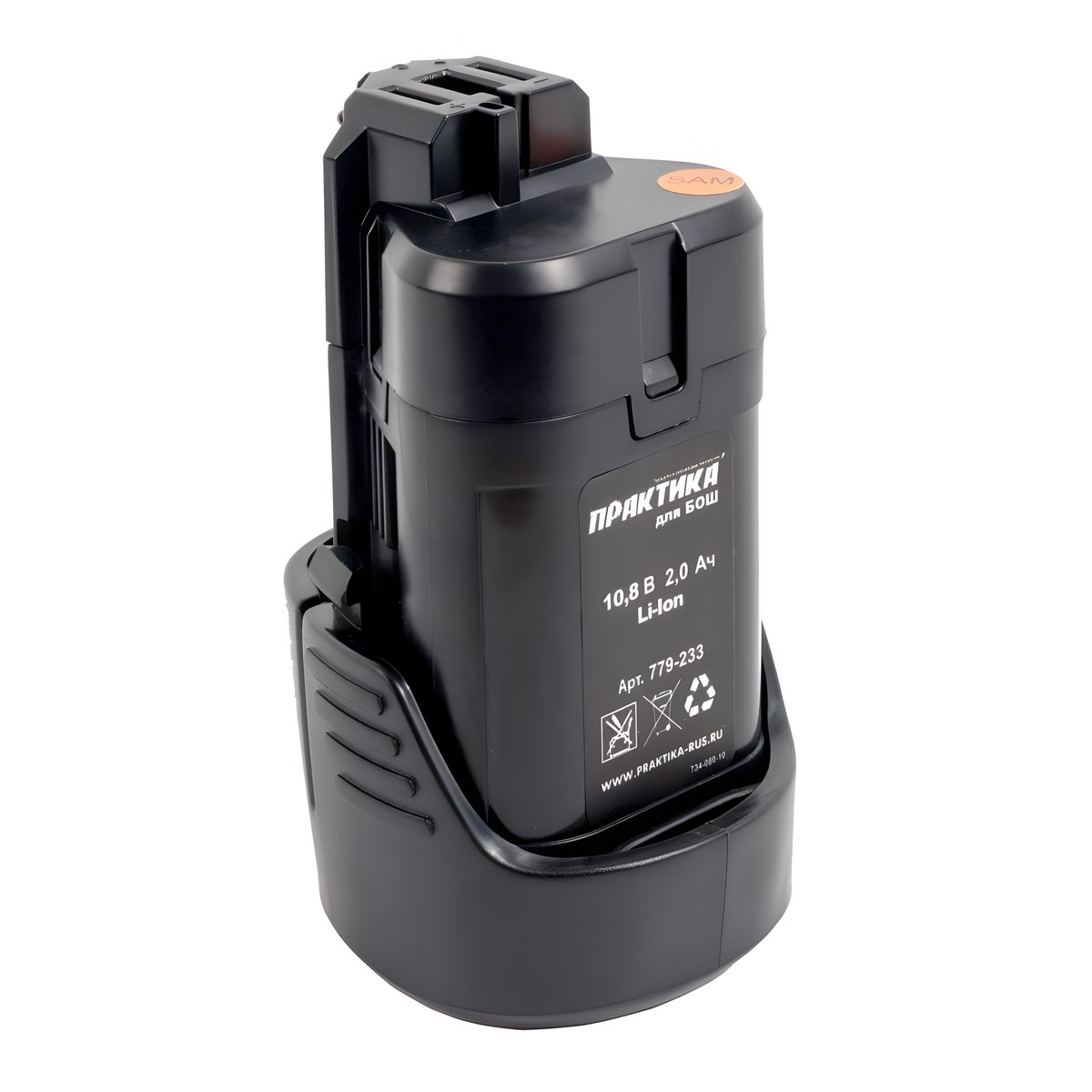 Аккумулятор для BOSCH (10.8V, 2.0Ah, Li-Ion, коробка) ПРАКТИКА 779-233