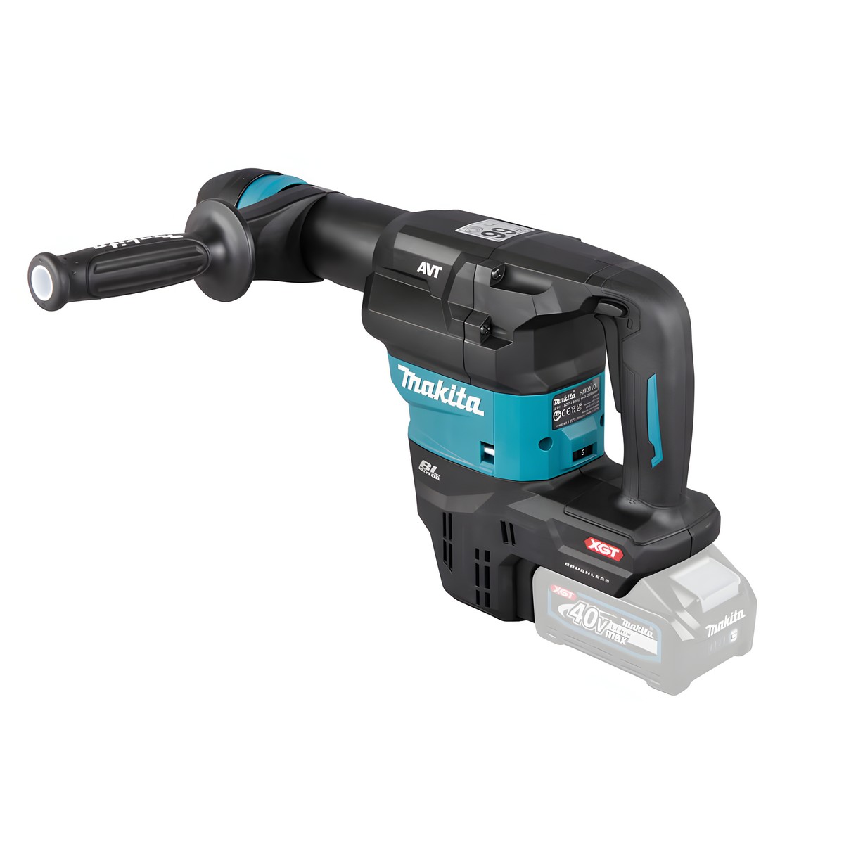 Молоток отбойный аккумуляторный MAKITA XGT HM001GZ02