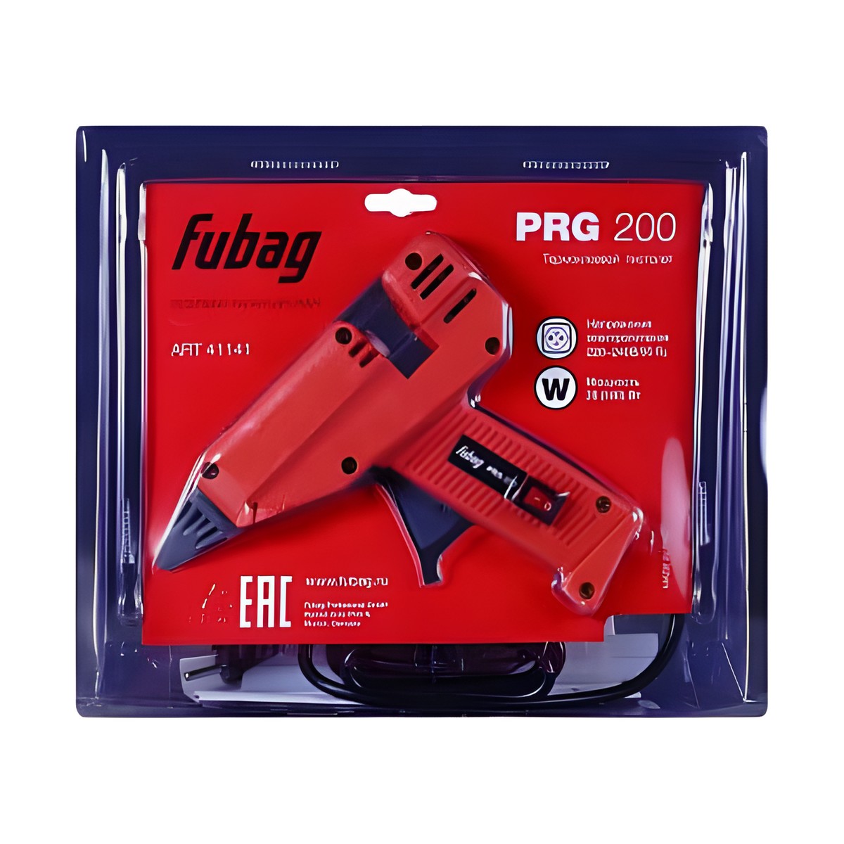 Пистолет клеевой FUBAG RRG 200 41141
