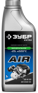 Масло ЗУБР EXTRA компрессорное, 1 л, минеральное 70630-1