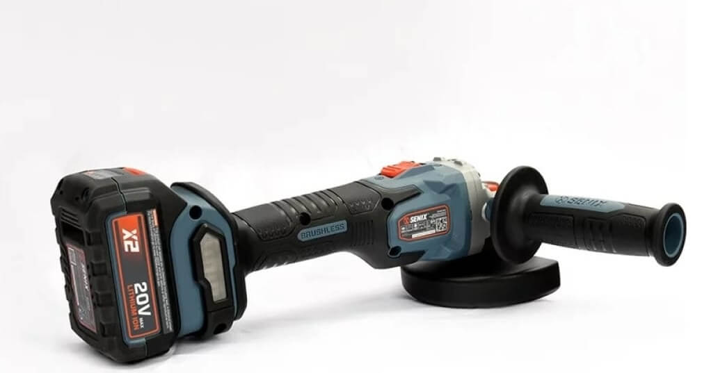 Шлифмашина угловая аккумуляторная SENIX PAX2125-M2-EU SET