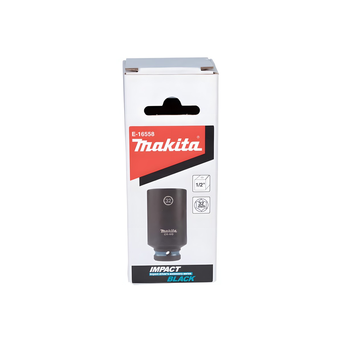 Головка ударная удлиненная 1/2'' 32 х 81,5 мм Impact Black MAKITA E-16558