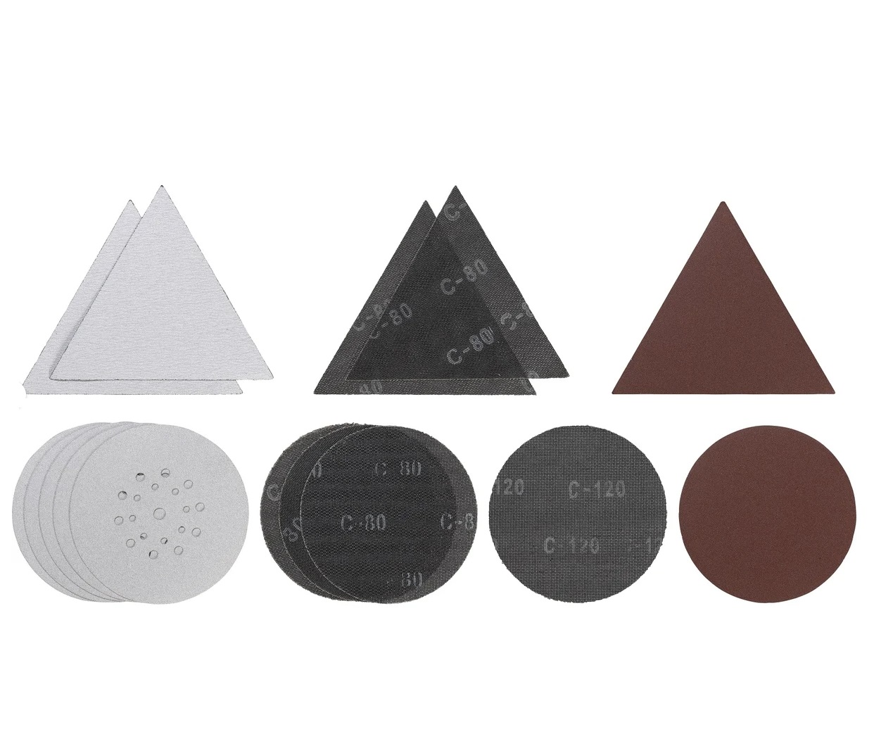 Набор оснастки для шлифования KWB (для шлифмашины Einhell TE-DW 225 X) 491065