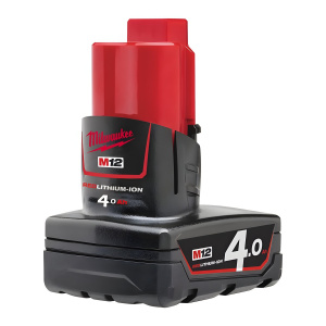 Аккумулятор M12 B4 (12 В, 4,0 Ач) MILWAUKEE 4932430065