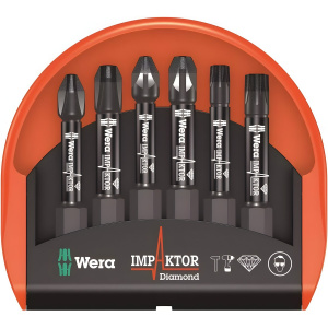 Набор бит Mini-Check Impaktor 4 (6 пр.) WERA WE-057695