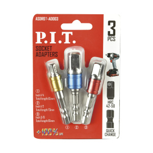 Набор адаптеров для головок 65 мм/65 мм/73 мм P.I.T. 3 шт в уп. ASDR07-AD003