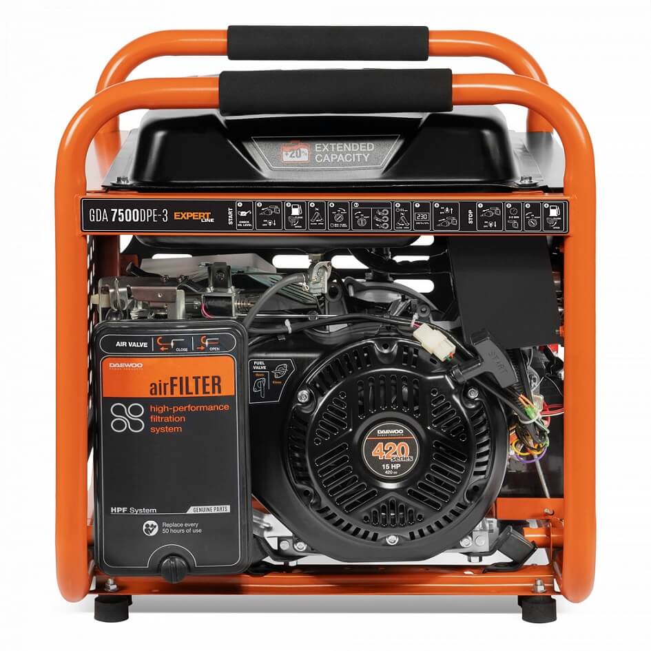 Генератор бензиновый DAEWOO GDA 7500 DPE-3