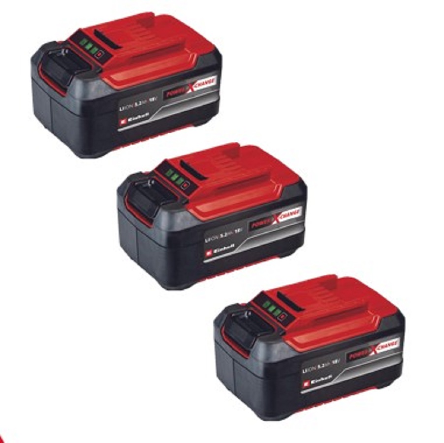 Дрель ударная аккумуляторная Einhell PXC TP-CD 18/120 Li-i BL (3 акк.*5,2 А/ч) 4514310SET3