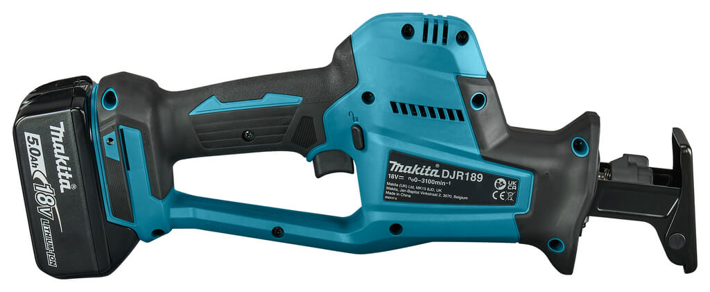 Пила сабельная аккумуляторная MAKITA DJR189RTJ