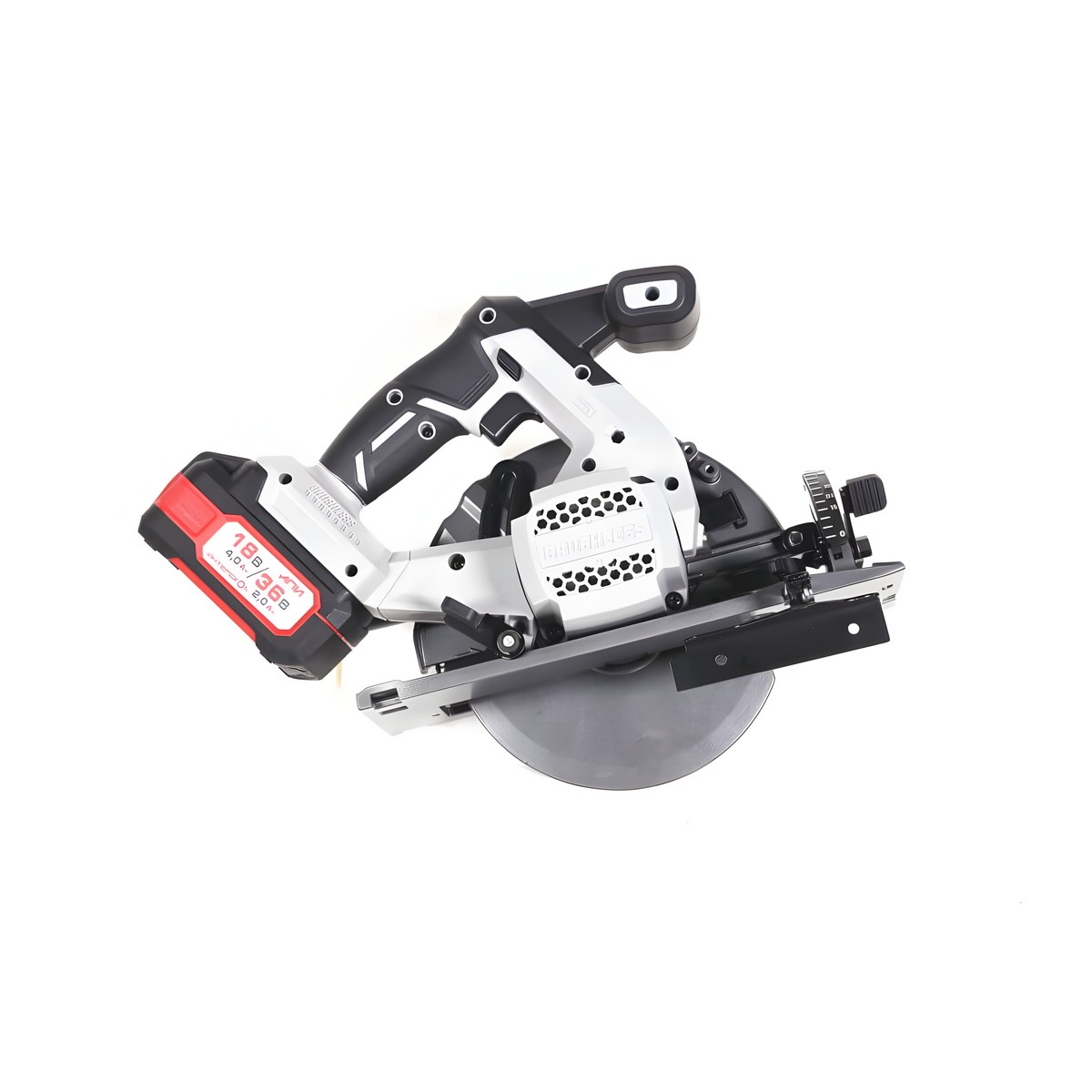 Пила дисковая аккумуляторная ИНТЕРСКОЛ ДПА-165/36В АПИ