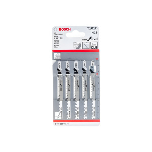 Полотно пильное T 101 D Clean for Wood (5 шт.) BOSCH 2608630032