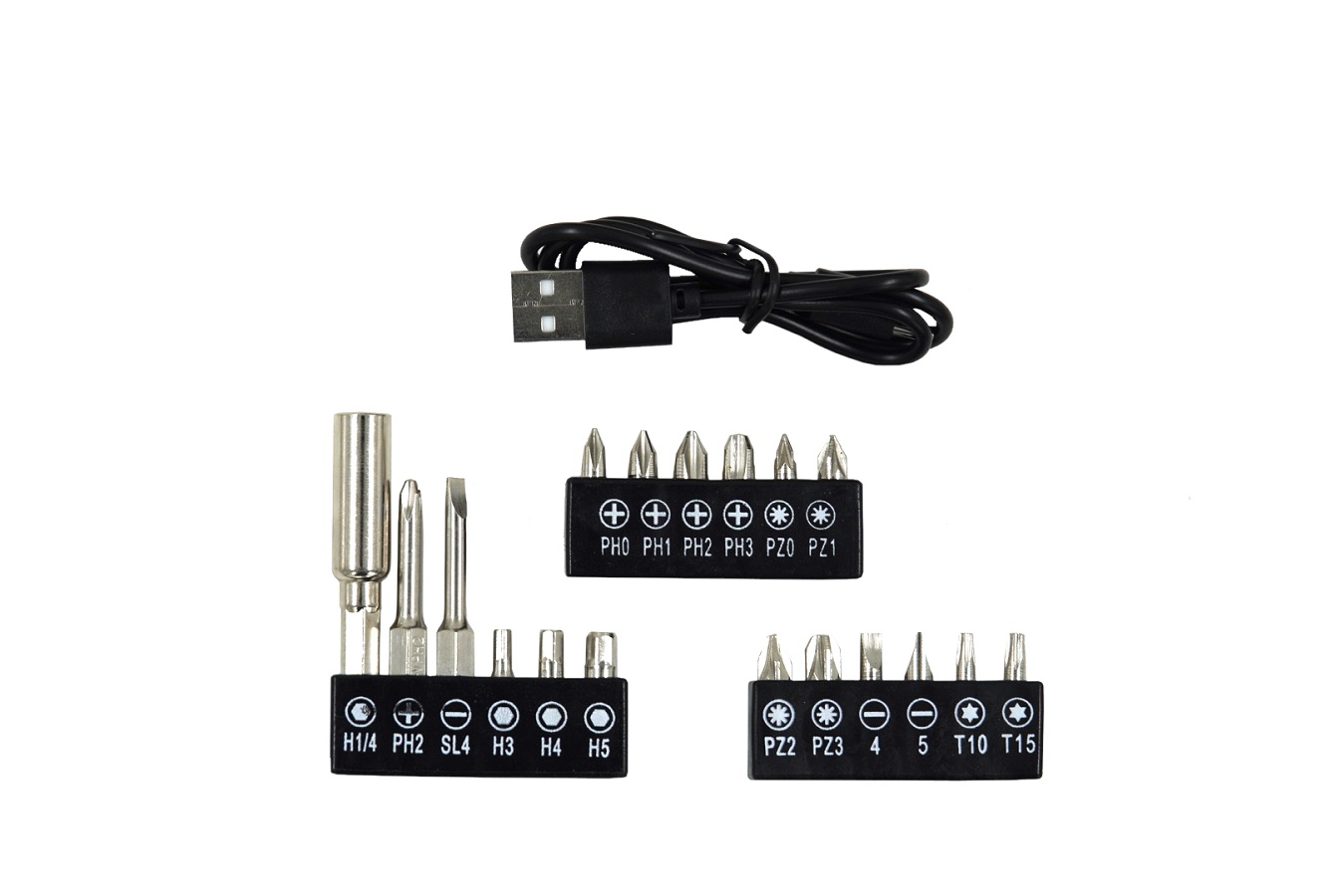 Отвертка аккумуляторная FELISATTI FT1008 (блистер + оснастка 18 шт)