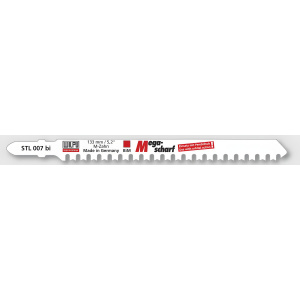Пилки STL 007 bi (металл, дерево с гвоздями, 5 шт.) WILPU 0280500005