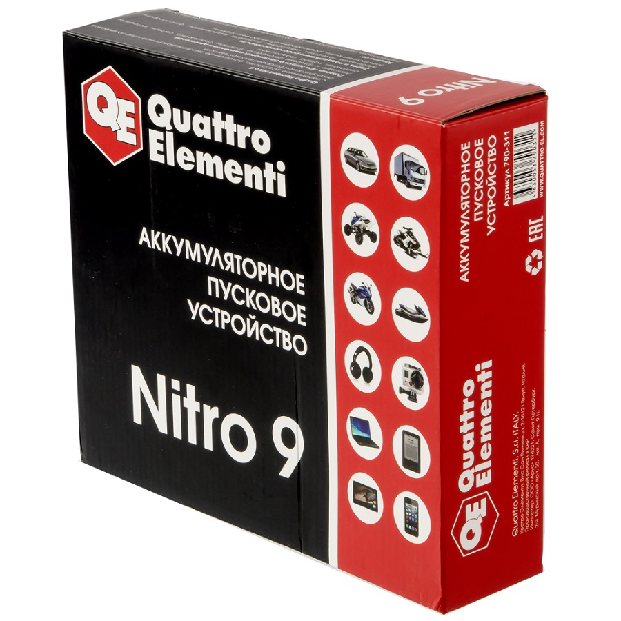 Пусковое устройство QUATTRO ELEMENTI Nitro 9