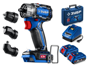 Дрель аккумуляторная ЗУБР КОМПАКТ Комби №2 DB-50-22-H3 LMS Профессионал (кейс)