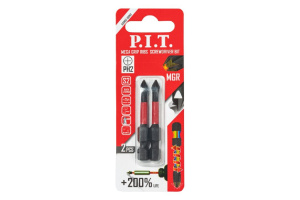 Бита ударная PH2x50 мм 2 шт в уп P.I.T.(ASDR02-50PH2)