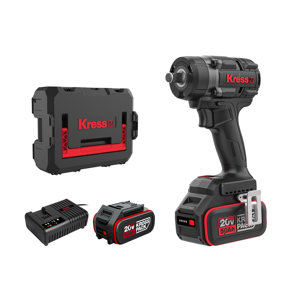 Гайковерт ударный аккумуляторный KRESS KH276