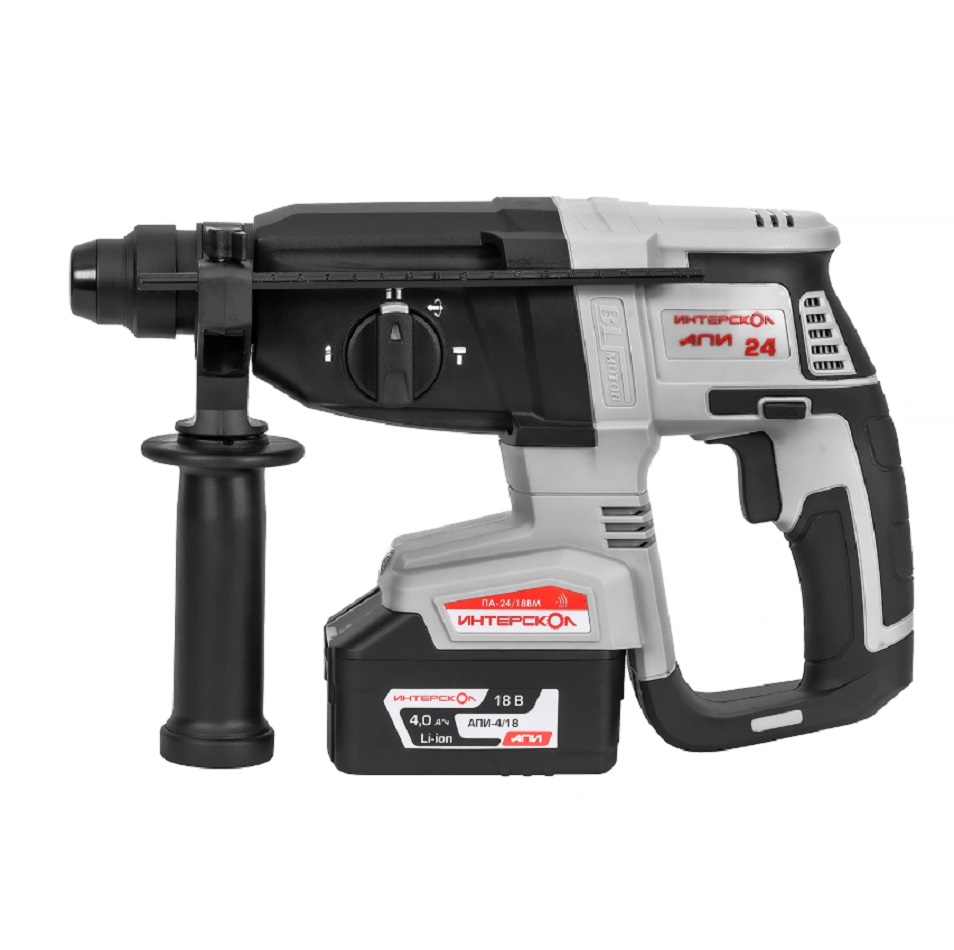 Перфоратор аккумуляторный ИНТЕРСКОЛ ПА-24/18ВМ АПИ