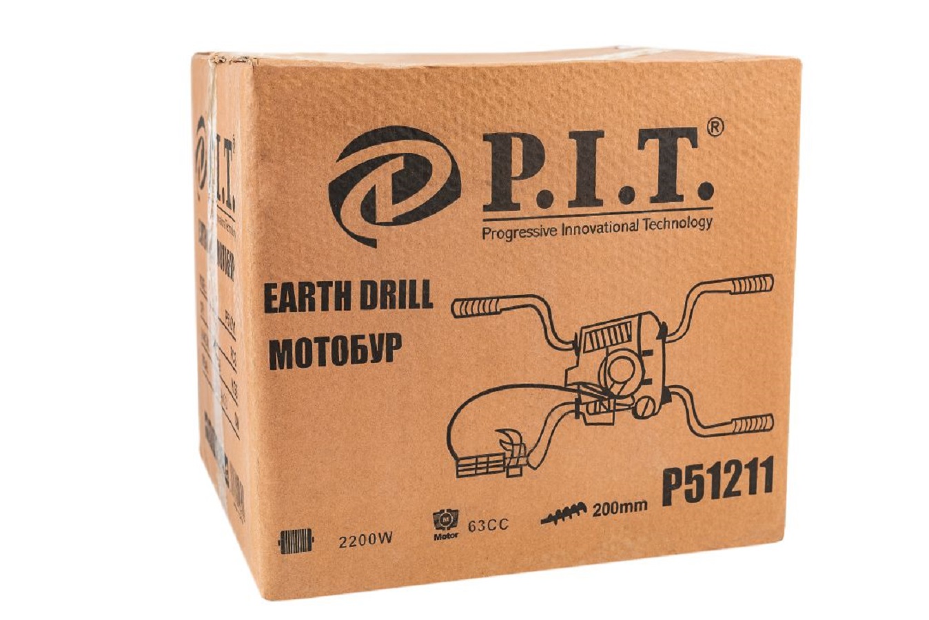 Мотобур P.I.T. P51211