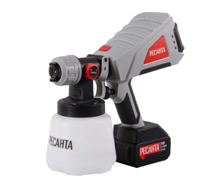 Краскопульт аккумуляторный РЕСАНТА АКП-20Li (АКБ и ЗУ)