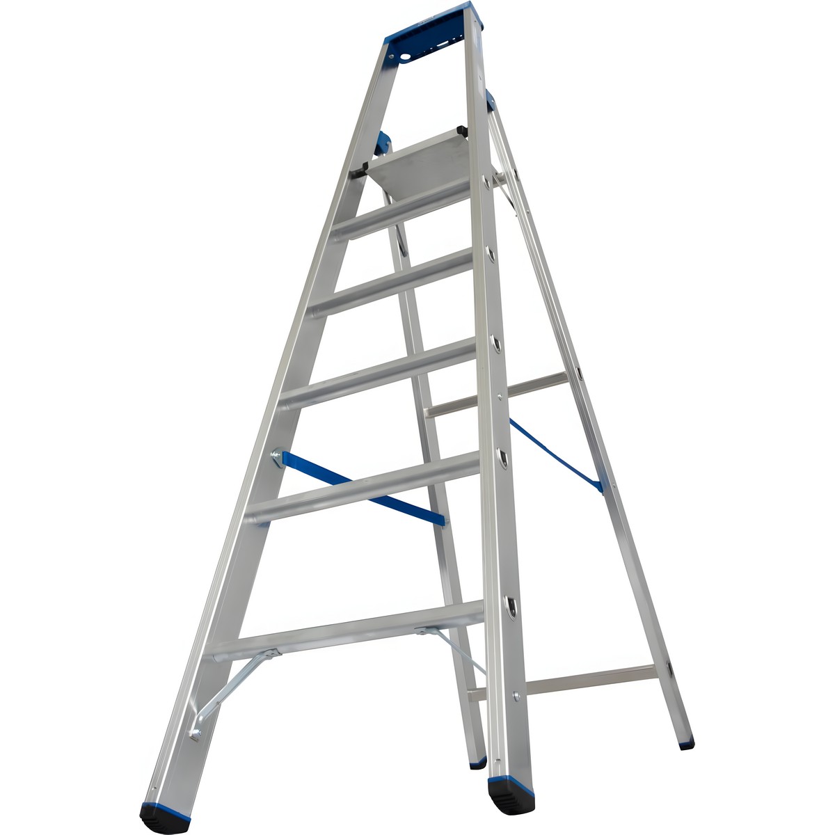 Стремянка STABILO (6 ступеней) KRAUSE 124531