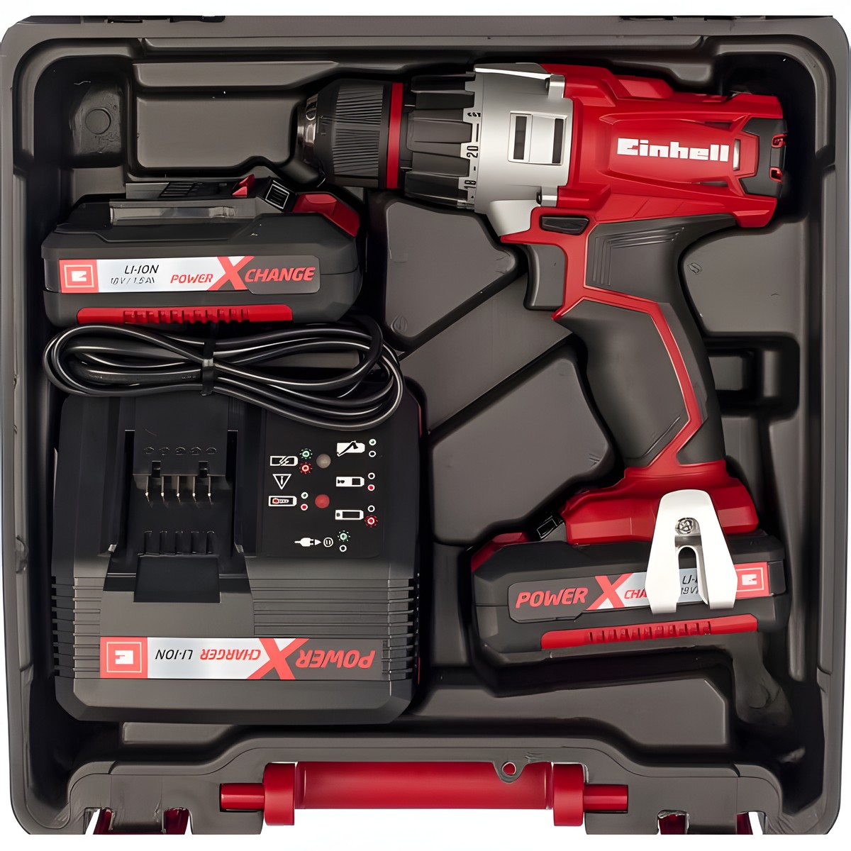 Дрель аккумуляторная Einhell PXC TE-CD 18/2 Li kit 4513830