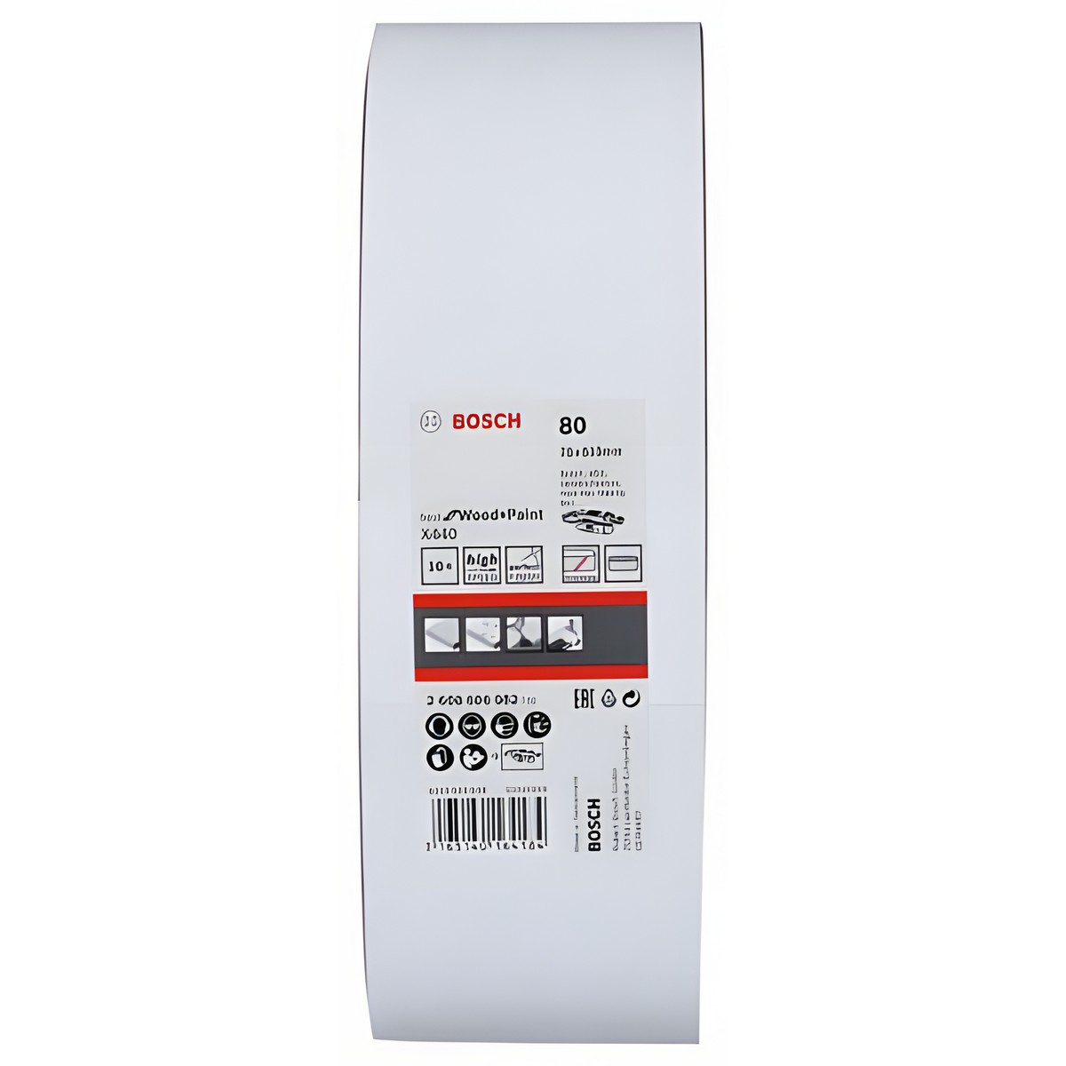 Лента шлифовальная 75 х 533 мм P80 (1 шт.) Best for Wood BOSCH 2608606082