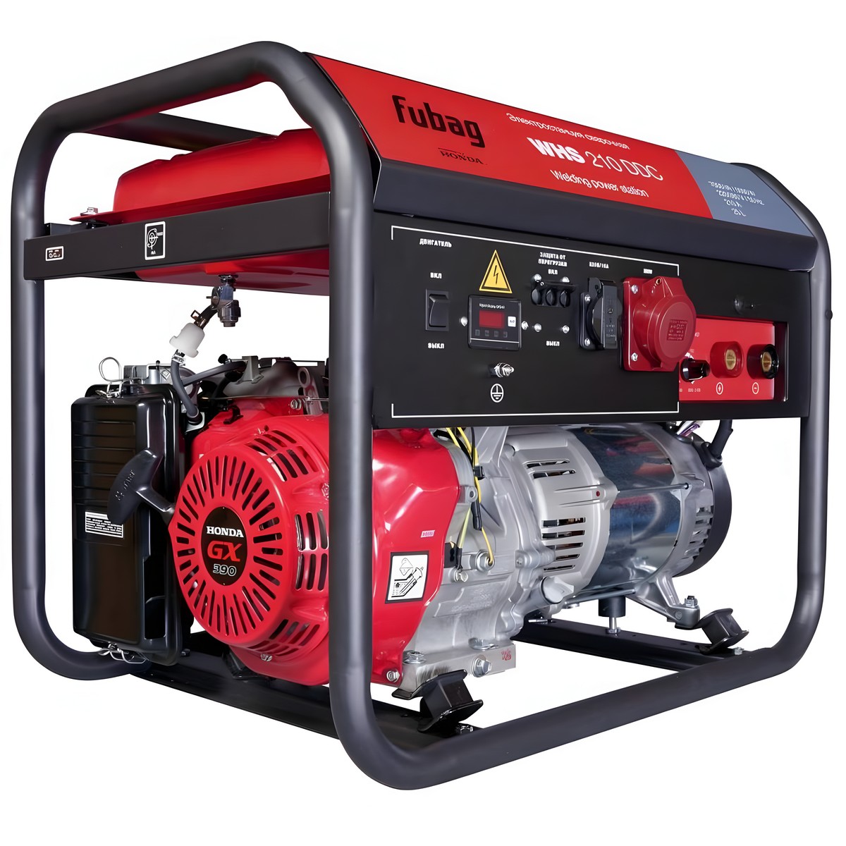 Электростанция бензиновая сварочная FUBAG WHS 210 DDC 838241