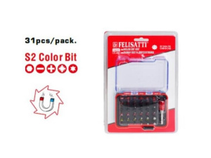 Набор бит с держателем FELISATTI (31 пр.) 0621.5.0.00