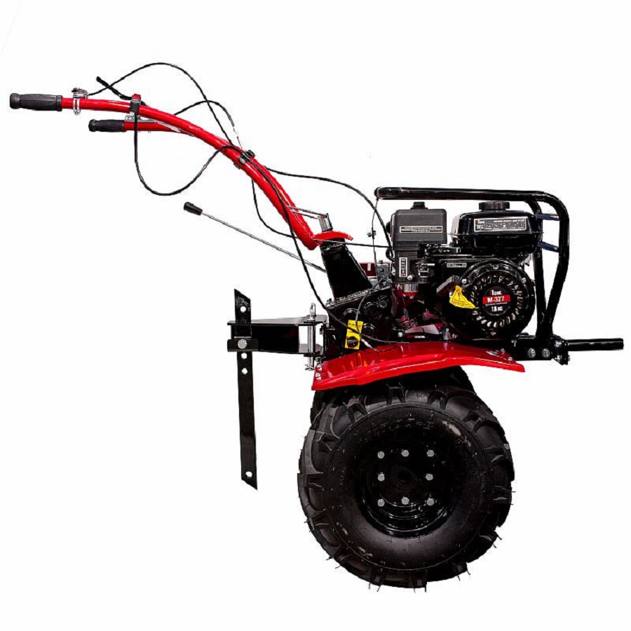 Мотоблок бензиновый Number One М-327 (7,8лс,чугун.ред.19*7*8, 6вперед/2назад,шир850мм,глуб 350мм,)