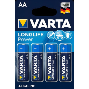 Элемент питания VARTA LONGLIFE POWER AA бл. 4 (рус.) (1 шт.) УТ000001141