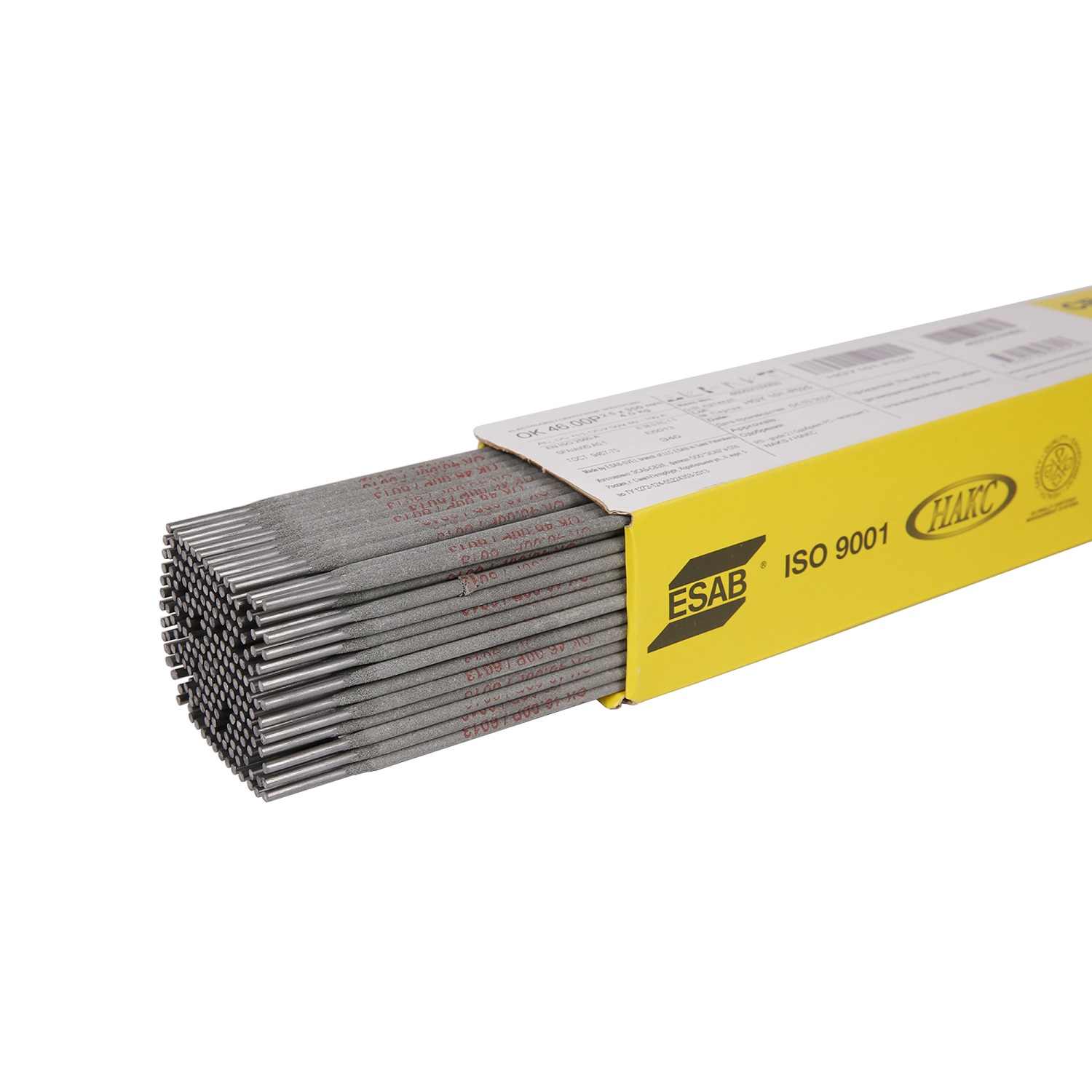 Электроды ОК 46.00P 2,5*350 мм (4,0 кг) ESAB 4600253WB0