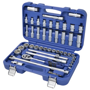 Набор инструментов 45 пр. (1/2'', кейс) КОБАЛЬТ 791219-45