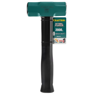 Кувалда 2 кг (стальная, удлиненная, обрезиненная рукоятка) Steel Force KRAFTOOL 2009-2