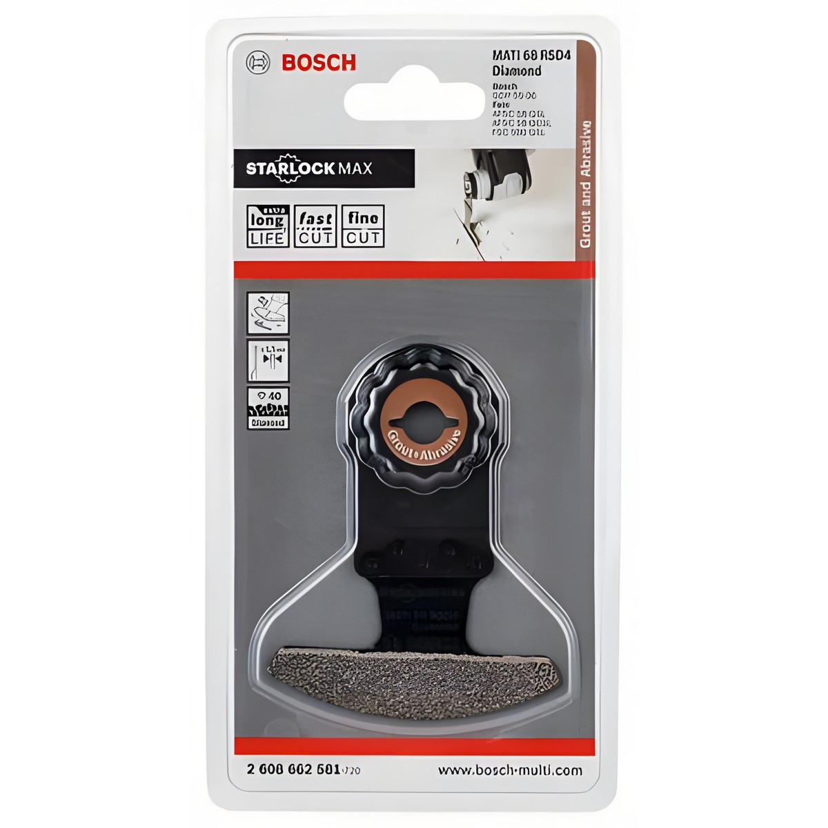 Диск пильный сегментированный Diamant-RIFF MATI 68 RSD4 Grout and Abrasive (1 шт.) BOSCH 2608662581