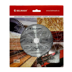 Диск пильный 190 х 1.6/1.4 х 20/16 мм 24T (дерево) BELMASH RD103A