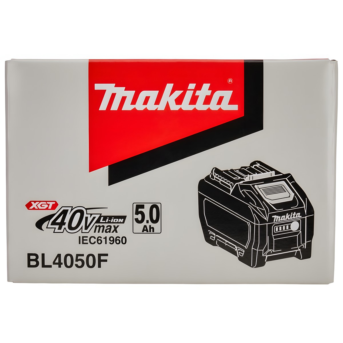 Аккумулятор MAKITA XGT BL4050F (40V, 5.0Аh, полиэт. пакет) 632R45-4