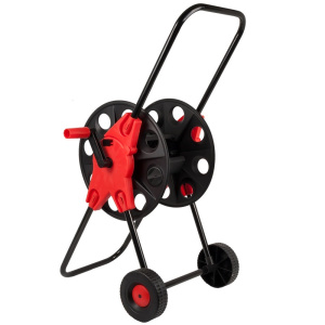 Катушка для садового шланга, большая, с колесами (1/2''-до 60 м,3/4''-45 м) QUATTRO ELEMENTI 772-210