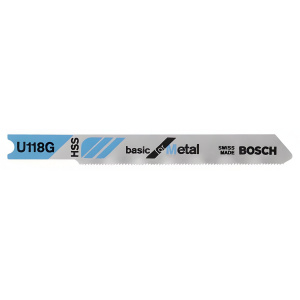 Полотно пильное U 118 G Basic for Metal (3 шт.) BOSCH 2608631770