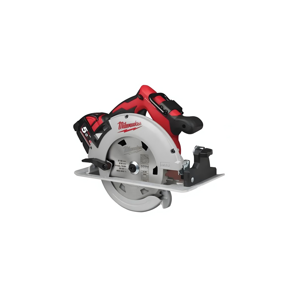 Пила циркулярная аккумуляторная MILWAUKEE M18 BLCS66-502X 4933464590