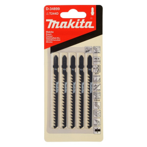 Пилки Fast (дерево, фигурный рез, 5 шт.) MAKITA D-34899