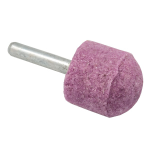 Шарошка абразивная 25 х 25 мм (закругленная, оксид алюминия) ПРАКТИКА 641-152