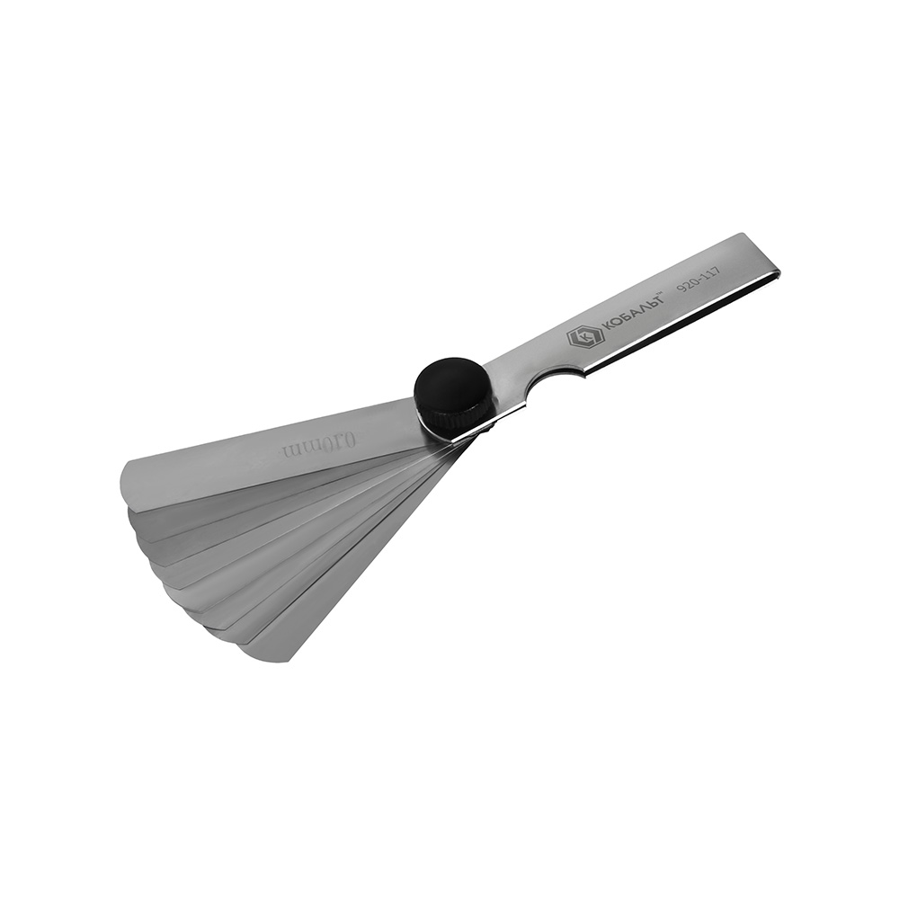 Набор щупов для измерений зазоров №1 (9 шт., 0,02 - 0,1 мм) КОБАЛЬТ 920-117