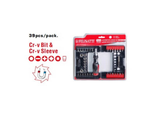 Набор бит и головок с держателем FELISATTI (39 пр.) 0614.5.0.00